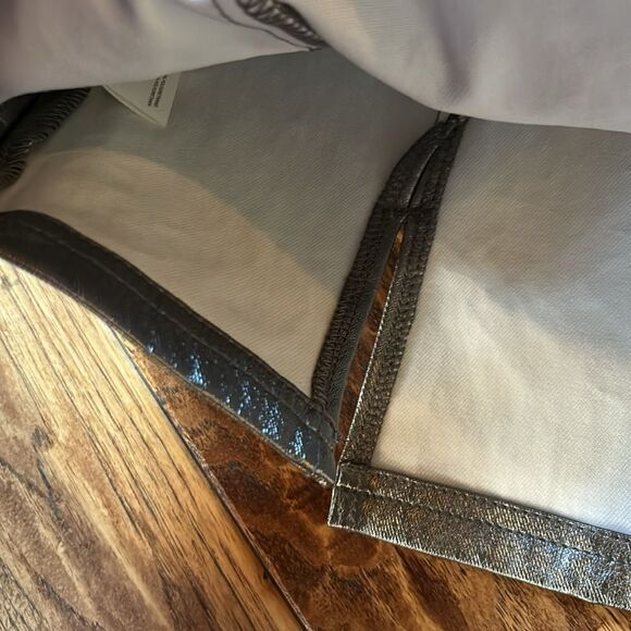 Free People Silver metallic skirt size 10 - Picture 11 of 16